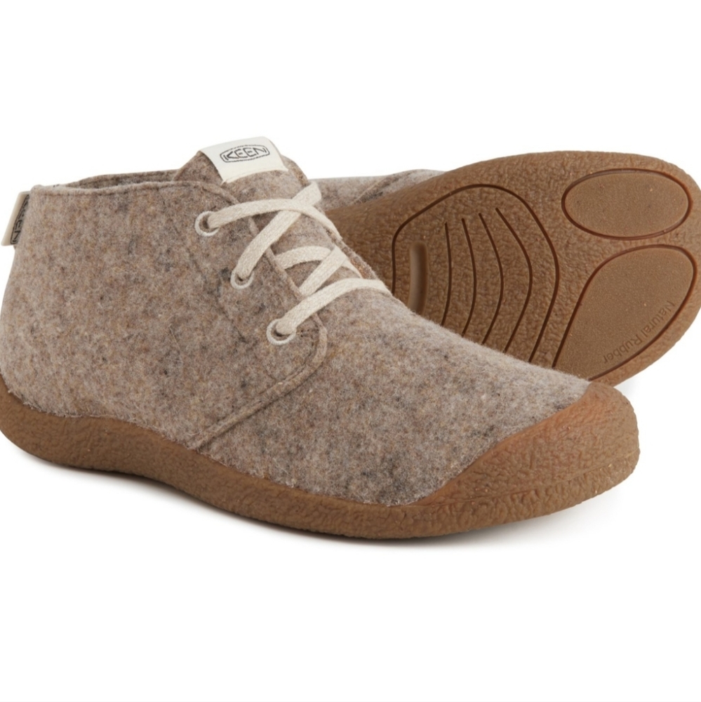 NWOT KEEN Mosey Chukka Men's Boots Taupe Felt/Birch Hiking Brand